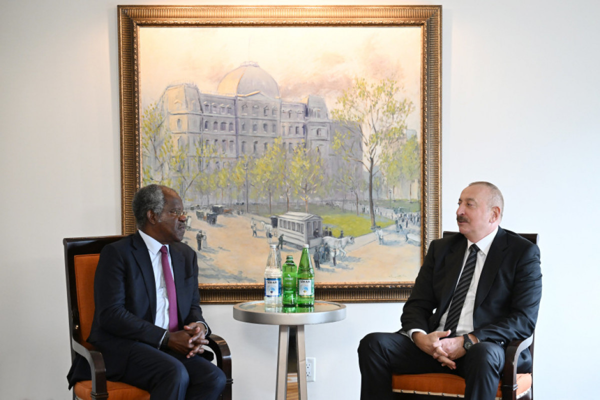 Prezident İlham Əliyev “Global Infrastructure Partners” şirkətinin təsisçisi, sədri və baş icraçı direktoru ilə görüşüb