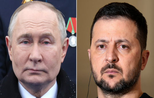Putin, Zelenski
