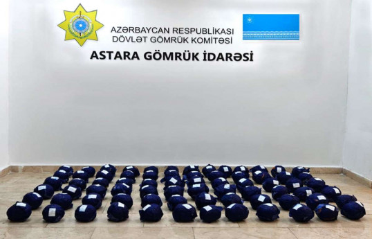 İrandan Rusiyaya kahı aparan yük maşınında 29 kq marixuana aşkarlanıb - VİDEO 