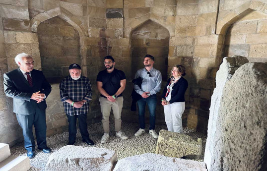 Nəsiminin qohumları Şamaxıda olublar - FOTO 
