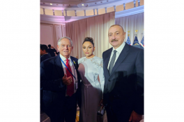 Prezident və birinci xanım BMT BA-nın 80-ci sessiyası ilə əlaqədar rəsmi qəbulda iştirak edib - VİDEO 