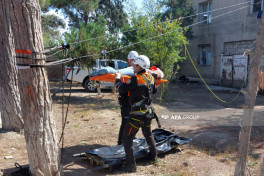 Neftçalada kompleks mülki müdafiə təlimi keçirilib - FOTO 