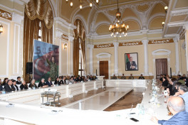 Bakı Şəhər İcra Hakimiyyətində şəhid ailələri ilə görüş keçirilib