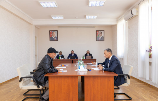 Rəşad Nəbiyev Oğuzda vətəndaşları qəbul edib