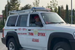 Dövlət Yanğından Mühafizə Xidməti yanğın-taktiki təlim keçirib - VİDEO 