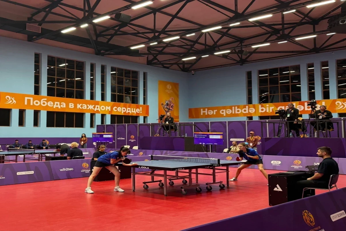 Azərbaycan tennisçiləri III MDB Oyunlarında gümüş medal qazanıb