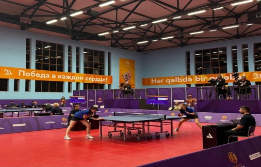 Azərbaycan tennisçiləri III MDB Oyunlarında gümüş medal qazanıb