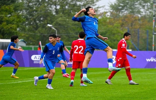 Futbol üzrə Azərbaycan millisi MDB Oyunlarına qələbə ilə başlayıb
