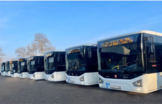 Gəncədə 22 avtobus marşrutu fəaliyyətə başlayır
