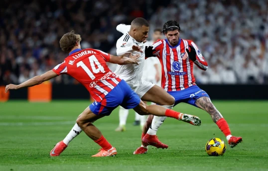 Madrid derbisində “Ateltiko” “Real”ı böyük hesabla məğlub edib