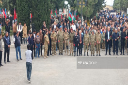 Gəncədə Anım Günü keçirilir - FOTO 