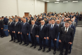 Xankəndidə “Zəfər zəngi” filminin təqdimatı olub - FOTO 