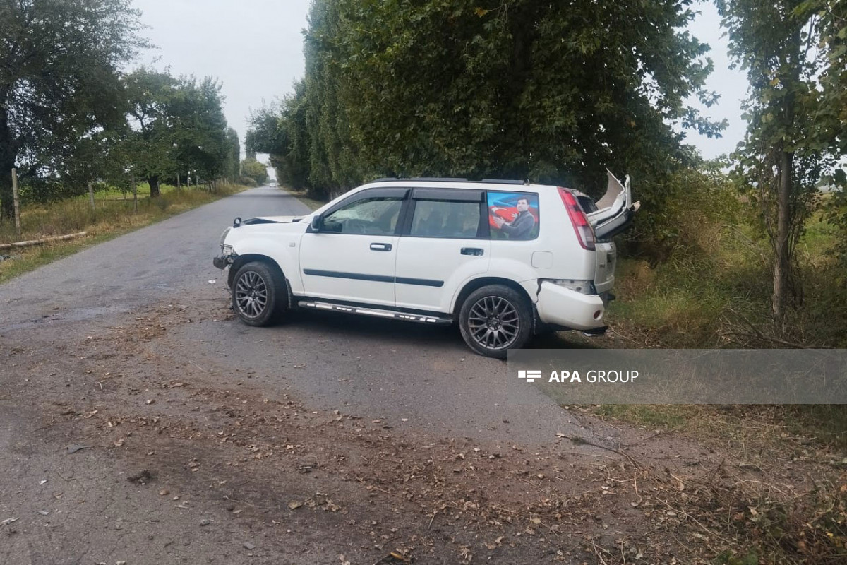 Samuxda yol qəzasında şəhidin qardaşı xəsarət alıb - FOTO 