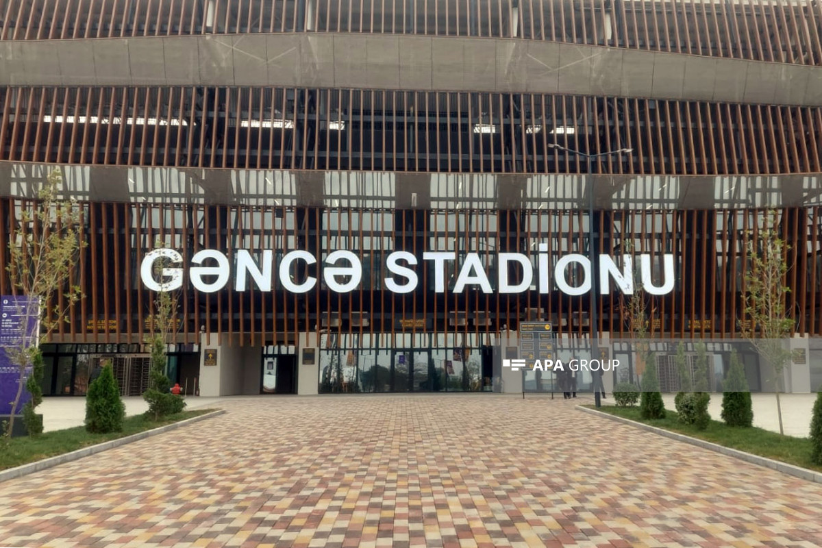 Gəncədə yeni istifadəyə verilən şəhər stadionuna media-tur keçirilib - FOTO 