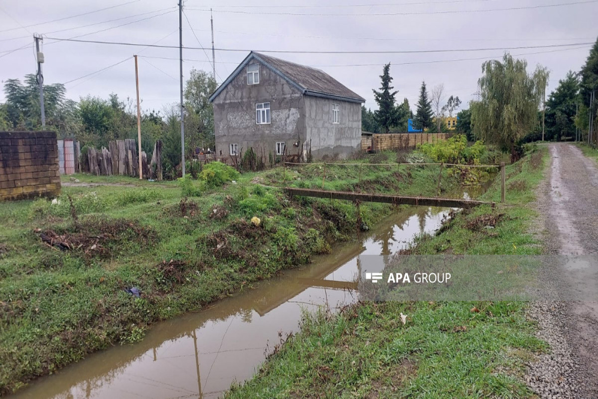 Astarada leysanla bağlı təxliyə olunan sakinlər evlərinə qayıdıblar - FOTO 