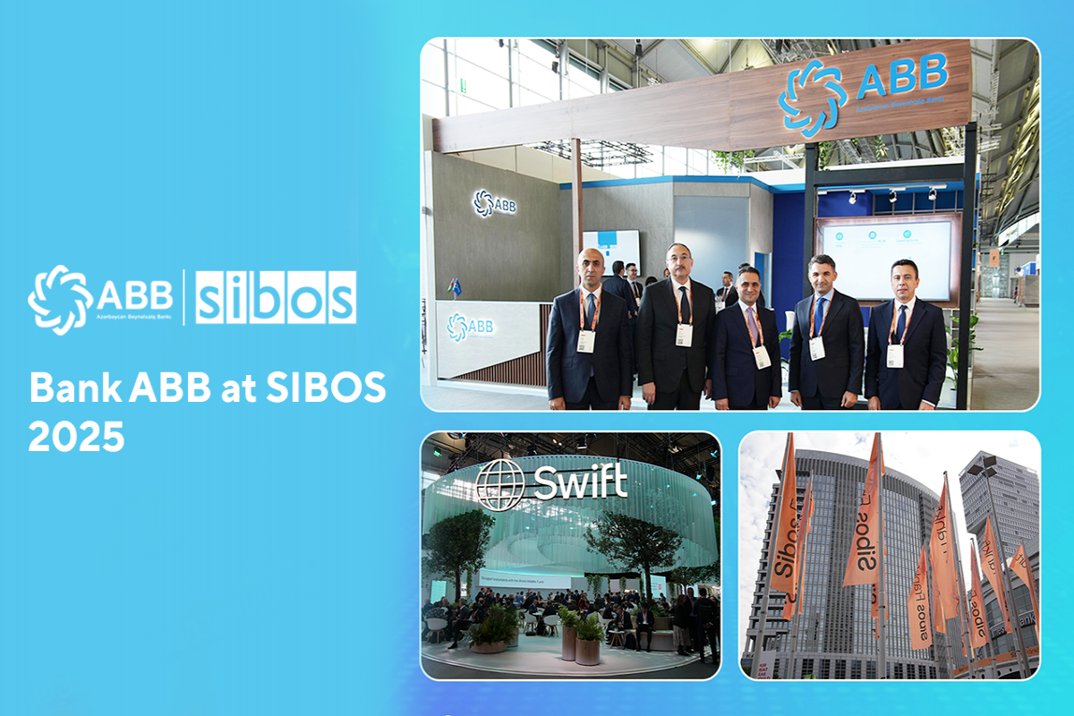 ABB SIBOS 2025 beynəlxalq konfransında təmsil olunur