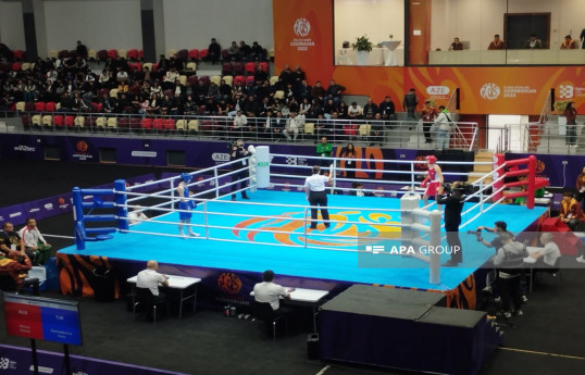 Azərbaycanın ev sahibliyi etdiyi III MDB Oyunlarında boks yarışlarına start verilib - FOTO 