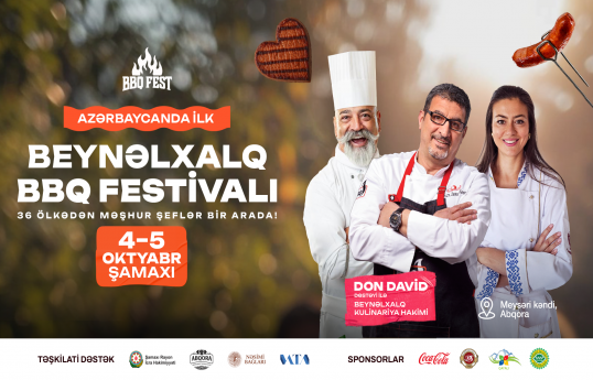 Şamaxıda ilk dəfə Beynəlxalq Barbekü Festivalı keçiriləcək