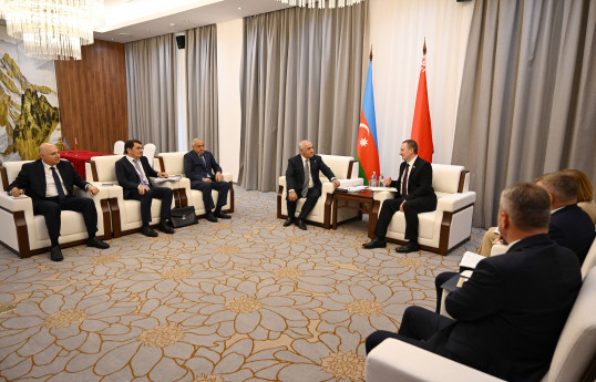 Minskdə Azərbaycan və Belarus Baş nazirləri arasında danışıqlar aparılıb