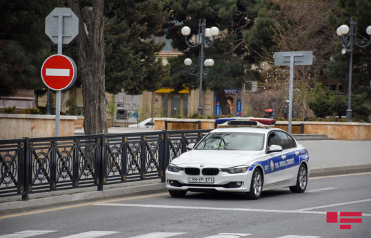 Yol polisi küləkli hava ilə bağlı müraciət edib
