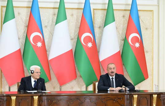 Prezident İlham Əliyev İtaliya Prezidentinin TAP layihəsinin icrasındakı rolunu açıqlayıb