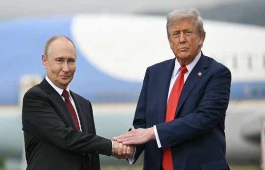 Rusiya Prezidenti Vladimir Putin, ABŞ Prezidenti Donald Tramp