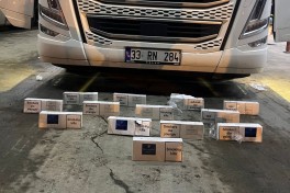 Ötən ay sərhəddə 7,5 milyon manatlıq qaçaqmal tutulub