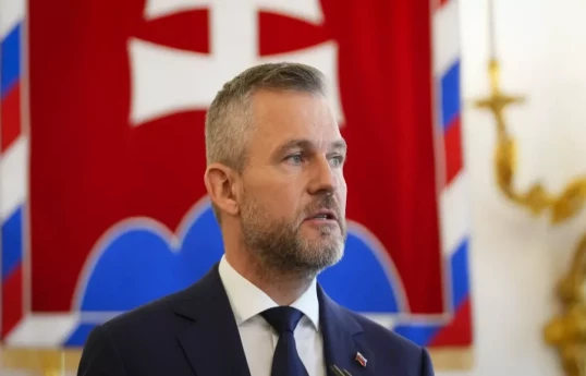 Slovakiya Prezidenti Peter Pelleqrini
