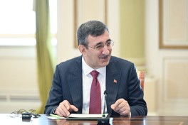 Prezident TDT-yə üzv dövlətlərin hökumət başçılarının görüşünün iştirakçılarını qəbul edib - FOTO  - YENİLƏNİB 
