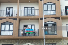 Növbəti köç karvanı Kəlbəcər şəhərinə çatıb, açarlar təqdim olunub- FOTO  - YENİLƏNİB-1  - VİDEO 
