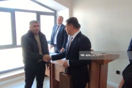 Növbəti köç karvanı Kəlbəcər şəhərinə çatıb, açarlar təqdim olunub- FOTO  - YENİLƏNİB-1  - VİDEO 