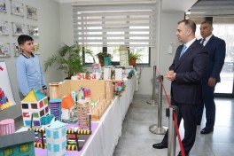 Nazir müavini Lənkəranda gənc direktorlarla görüşüb