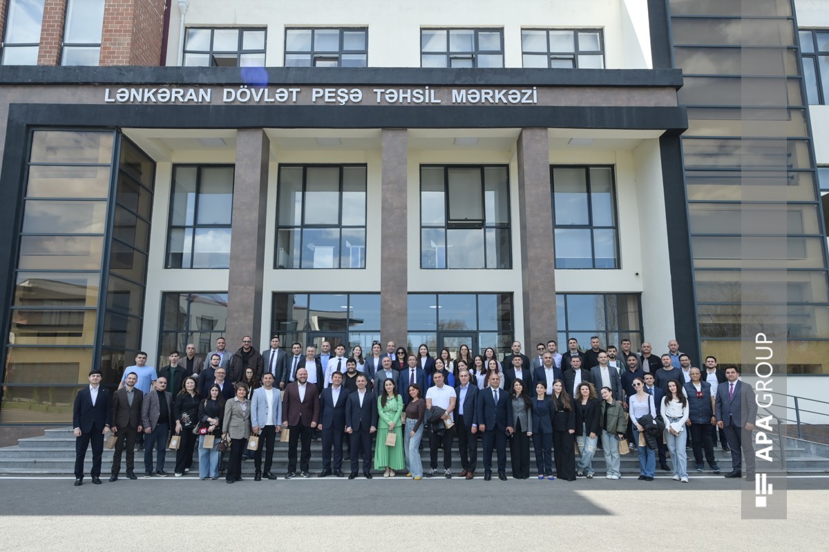 Lənkəran Dövlət Peşə Təhsil Mərkəzinə infotur təşkil olunub