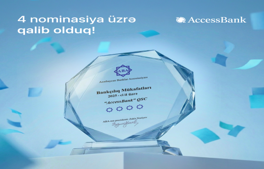 AccessBank dörd nominasiya üzrə qalib olub