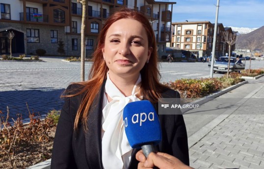 Kəlbəcər rayonunda Bərpa, Tikinti və İdarəetmə Xidmətinin Mətbuat xidməti şöbəsinə müdiri Nuranə Babayeva