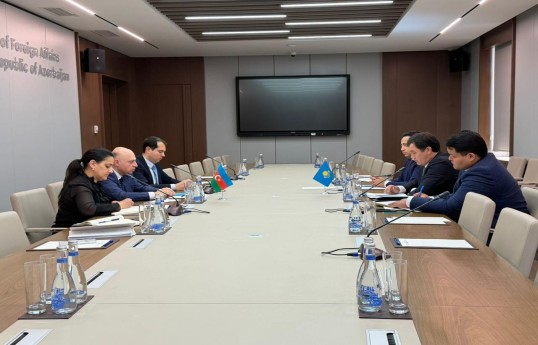 Azərbaycan Qazaxıstan arasında strateji müttəfiqlik münasibətləri müzakirə olunub