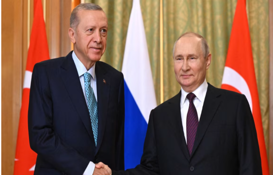 Türkiyə Prezidenti Rəcəb Tayyib Ərdoğan, Rusiya Prezidenti Vladimir Putin