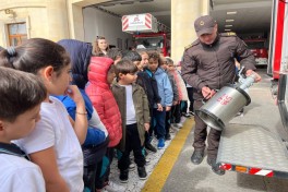 Dövlət Yanğından Mühafizə Xidməti “açıq qapı günü” tədbiri keçirib