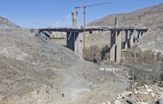 İsrail və ABŞ-ın bombaladığı Kərəclə Tehranı birləşdirən körpünün  GÖRÜNTÜLƏRİ 
