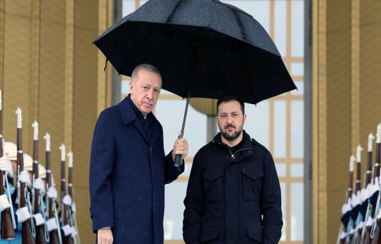 Türkiyə Prezidenti Rəcəb Tayyib Ərdoğan, Ukrayna Prezidenti Volodymyr Zelenski