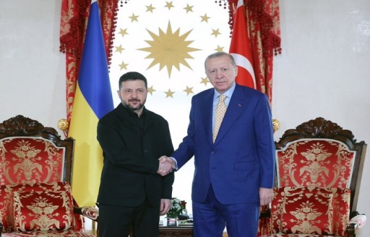 Ukrayna Prezidenti Volodimir Zelenski, Türkiyə Prezidenti Rəcəb Tayyib Ərdoğan