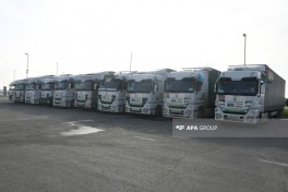 Azərbaycandan göndərilən humanitar yardım karvanı sərhəddən keçərək İrana yola salınıb - FOTO  - VİDEO  - YENİLƏNİB 