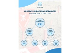 Azərbaycanda 2020-ci ildən indiyədək mina qurbanlarının sayı açıqlanıb - STATİSTİKA 