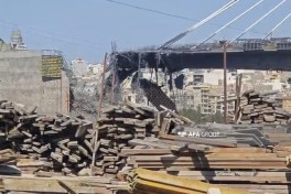 İsrail və ABŞ-ın bombaladığı Kərəclə Tehranı birləşdirən körpünün  GÖRÜNTÜLƏRİ 