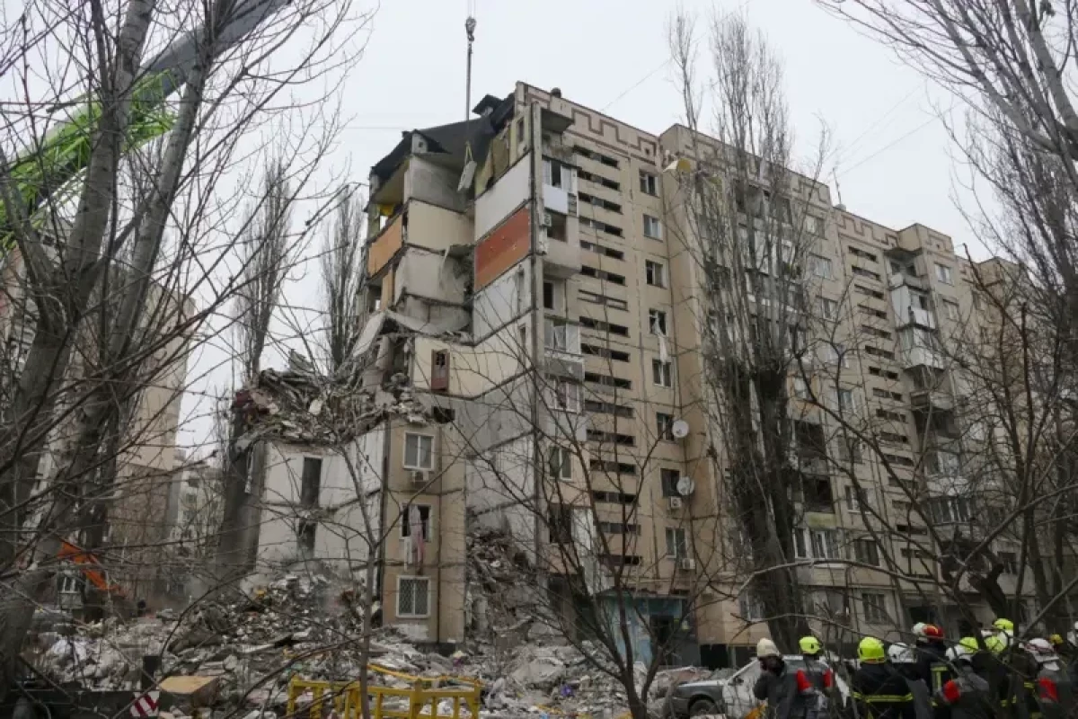 Rusiya Odessaya dron zərbəsi endirib, xəsarət alanlar var