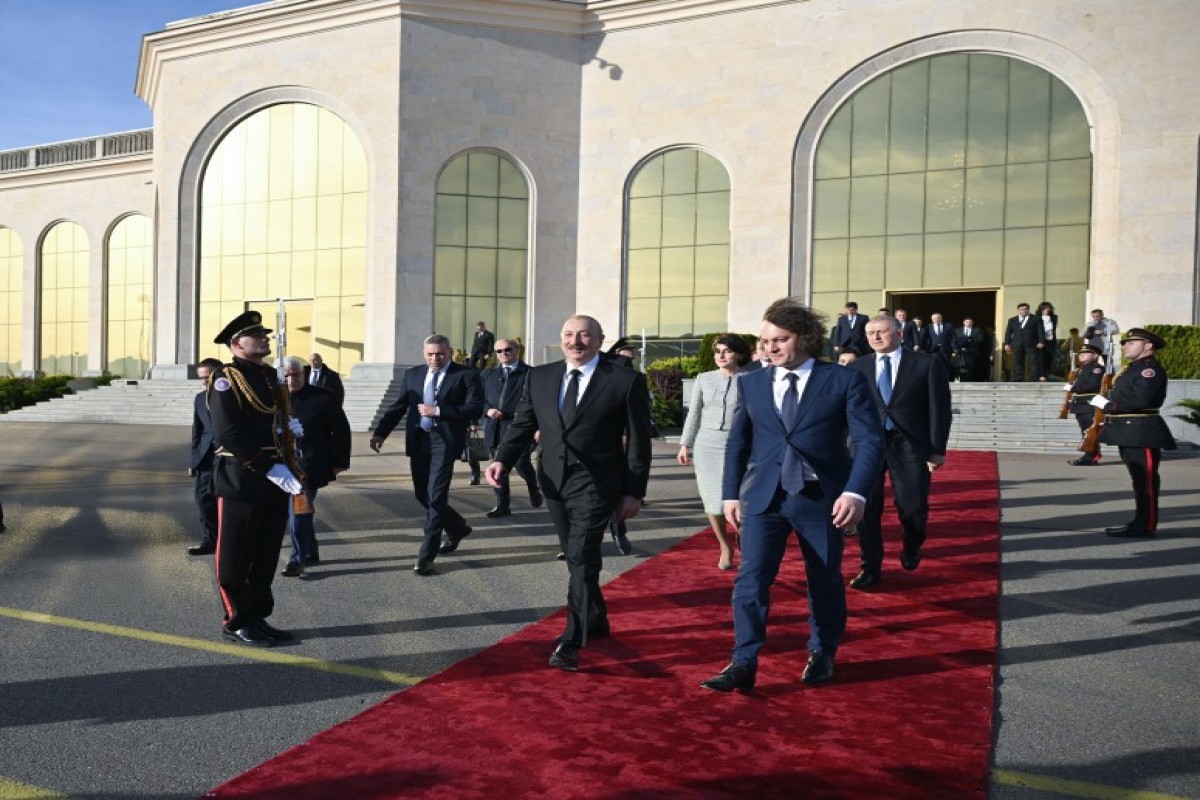 Prezident İlham Əliyevin Gürcüstana dövlət səfəri başa çatıb