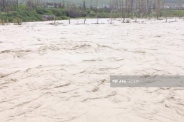 Şabrançayda sel daşqınlara səbəb olub - FOTO  - VİDEO 