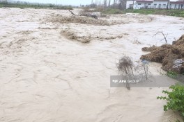 Şabrançayda sel daşqınlara səbəb olub - FOTO  - VİDEO 