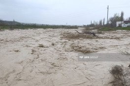Şabrançayda sel daşqınlara səbəb olub - FOTO  - VİDEO 