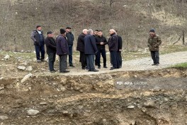​​​​​​​Qusarda leysan yol-körpü infrastrukturuna ziyan vurub - FOTO 